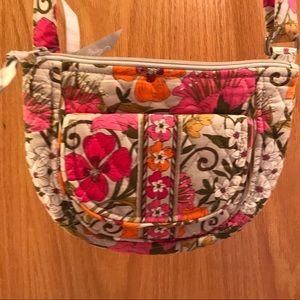 Vera Bradley Teagarden floral cross body purse